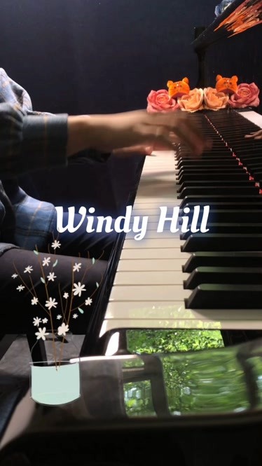 等一阵微风 治愈系纯音乐 羽肿《windy hill》钢琴翻弹-音乐-背景音乐