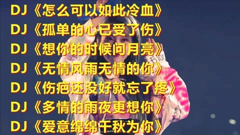 串烧舞曲合集《怎么可以如此冷血《孤单的心已受了伤》