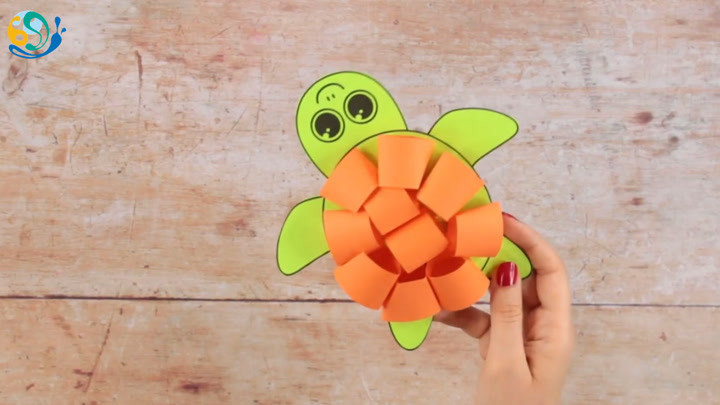 儿童 折纸-教你如何折小海龟
