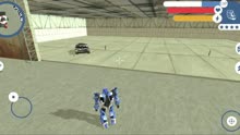 变形机器人英雄 赛车变形机器人本来就委屈结果还被欺负了 游戏