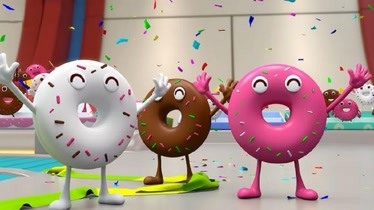宝宝巴士美食总动员: 甜甜圈竞技比赛,太厉害了 第1集