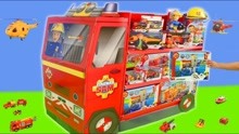 消防员山姆玩具，汽车玩具车为孩子们玩！