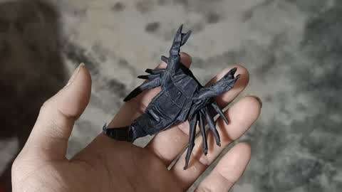 高级折纸蝎子图片
