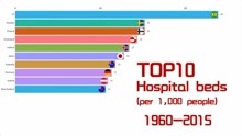 TOP10 Hospital beds (per 1,000 people)