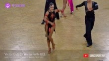 郑州拉丁舞 2020 WDSF青年公开赛~Victor和Anisa恰恰秀