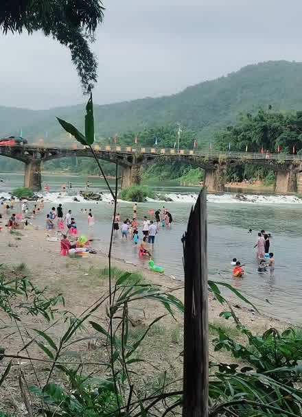 潮州溪美桥玩水的地方图片