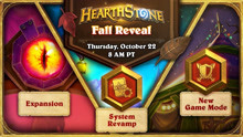 Hearthstone Fall Reveal