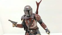 [图]曼达洛人MANDO and THE CHILD The Mandalorian action figures by Hasbro UNBOXING and RE