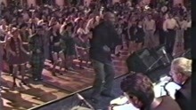 FRANKIE MANNING leads the SHIM SHAM at Camp Catalina in 1997
