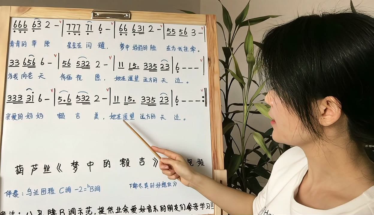 【零基础学葫芦丝(黄老师)】《梦中的额吉》八孔葫芦丝教学,第二课