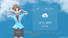 北京市2021年5月14日天气预报