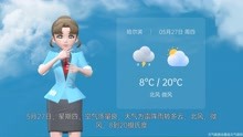 哈尔滨市2021年5月26日天气预报