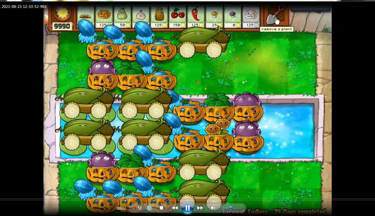 Plantsvszombies 20210823 122052095 游戏视频 免费在线观看 爱奇艺 8045