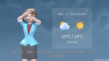武汉市2021年9月19日天气预报