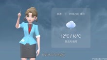 长春市2021年9月22日天气预报