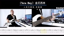 《New Boy》盘尼西林乐队 乐队的夏天 贝斯翻弹bass cover林维俊