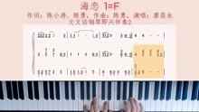 廖昌永《海恋》文文谈钢琴即兴伴奏教学第2部分