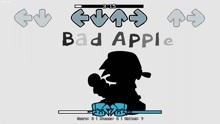 [图]FNF周五夜放克：神曲来袭，BF独唱“Bad Apple”！