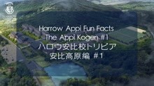哈罗安比小知识No.1 - Harrow Appi Fun Facts #1