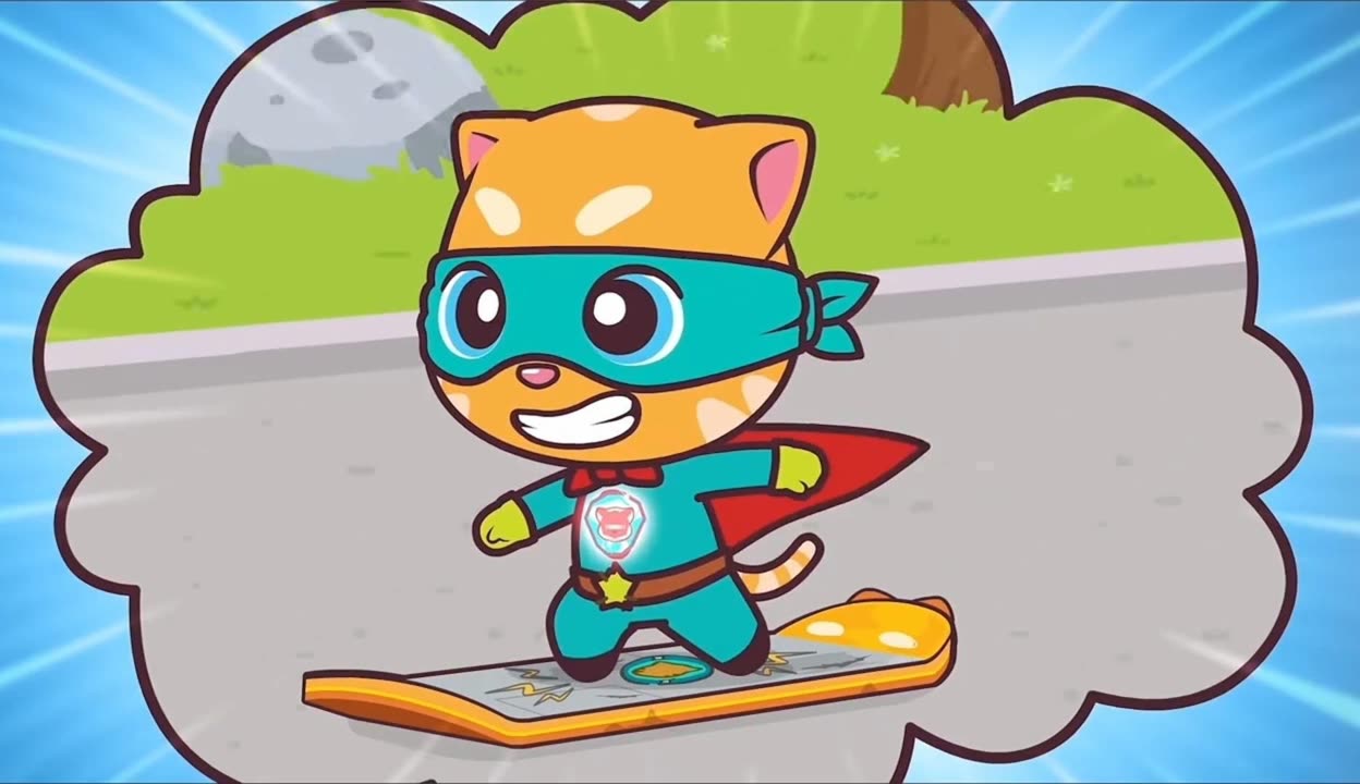阿宝动漫配音:金杰猫想成为汤姆猫英雄小队的一份子能成功吗?