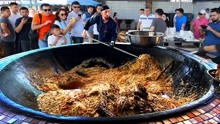 最巨大的肉饭！3000公斤婚礼肉饭 | 乌兹别克斯坦肉饭