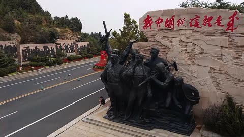 西柏坡附近的旅游景点图片