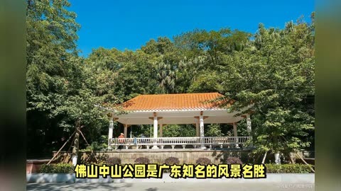 佛山禅城中山公园图片