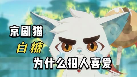 京剧猫中的主角白糖为什么招人喜爱?网友:因为真实不做作!